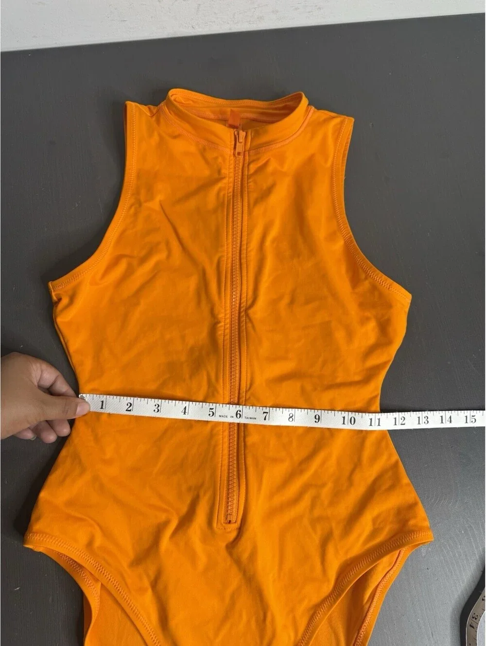 Skims orange swim one piece